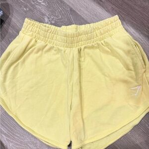 Gymshark Yellow Women's Shorts